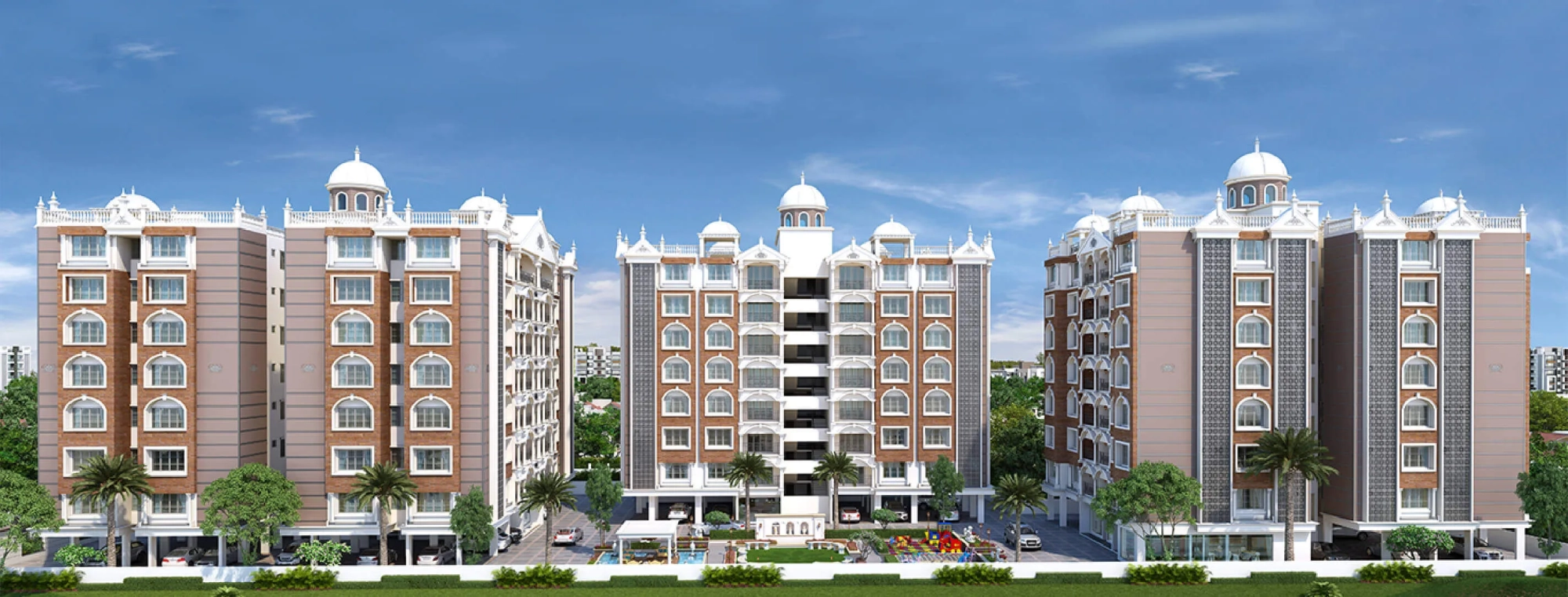 Exterior outer view of Celino residential project by Hindva Builders