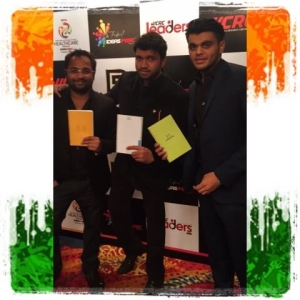 Hindva launching stationery 2015-16 at Ideas Fest 2015 in Singapore