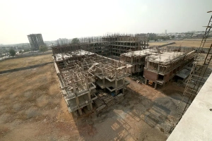 Residential project site view of Hindva Paradise