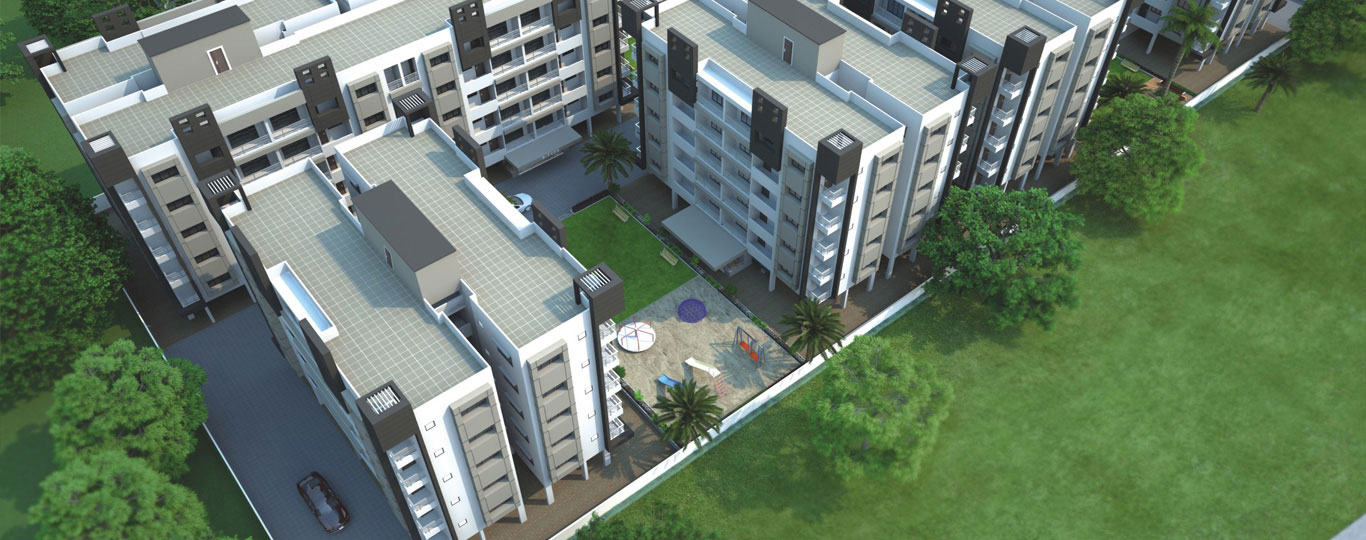 Solitaire Apartments Architectural View by Hindva Builders