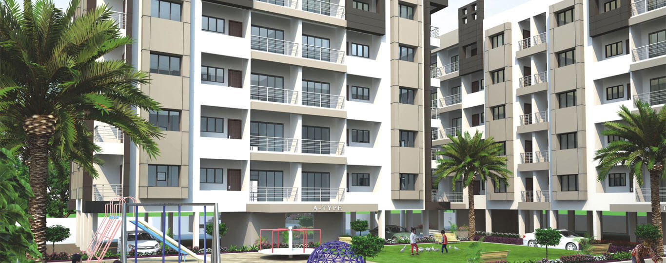 Solitaire Project Exterior Elevation View by Hindva Builders
