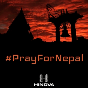 Pray for Nepal humanitarian initiative post by Hindva