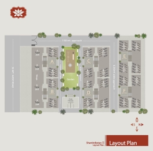 Overall site layout plan for Shantiniketan 2 residential development