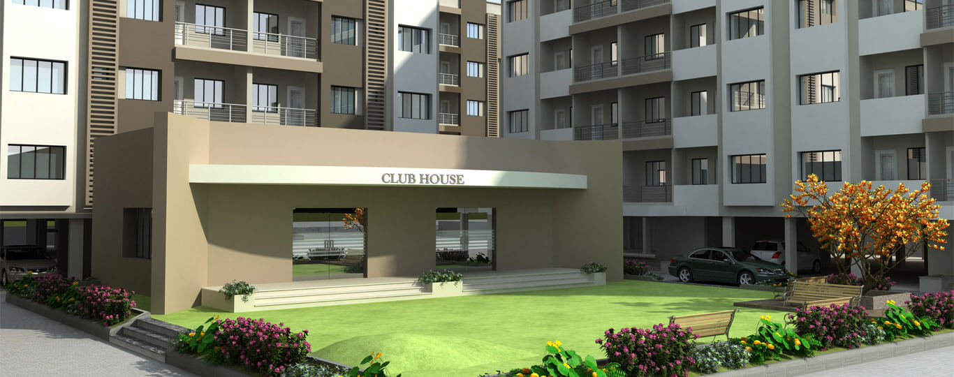 Architectural elevation design of Shantiniketan 3 residential complex