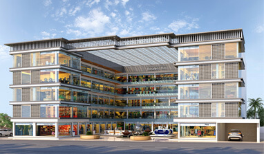 Shantiniketan Flora Business Hub Commercial Spaces Surat Hindva