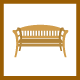 Senior citizen sitting park amenity at Hindva Skybell