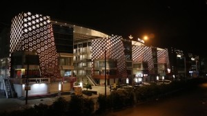 Construction update site photograph of The Palladium Mall