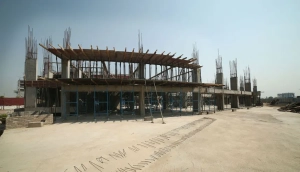 The World project construction progress update view 1