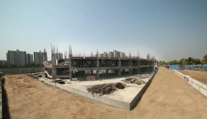 The World project construction progress update view 5