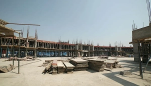 The World project construction progress update view 6